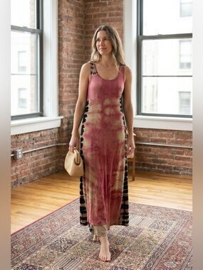 go couture sleeveless maxi dress GO COUTURE Women's Sleeveless Maxi Dress - Black